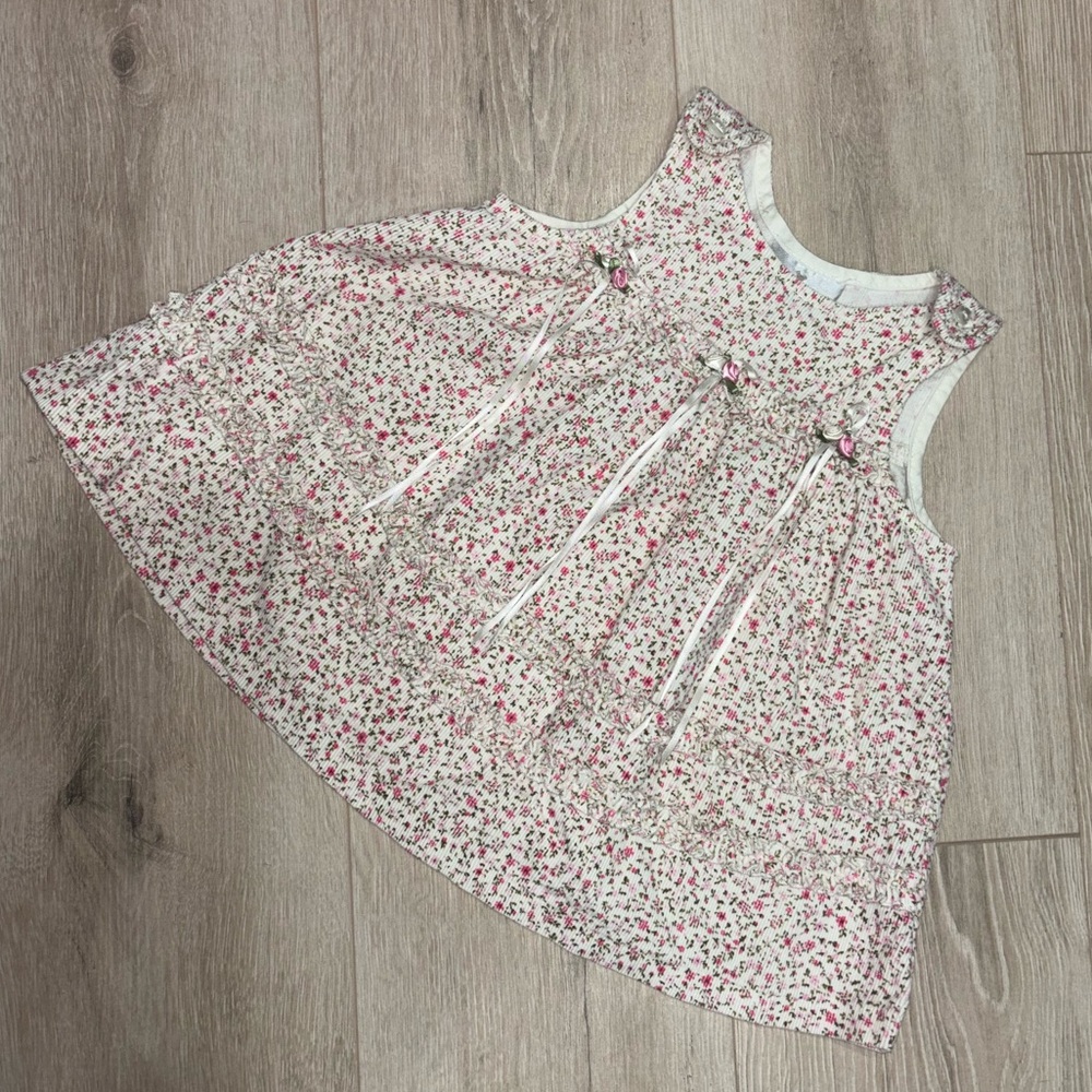 Rare Editions Floral Pink Dress